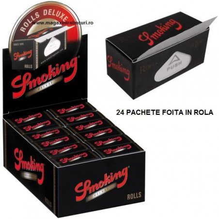 Foita in rola Smoking De Luxe Rolls 24 pachete