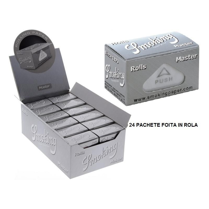 Foita in rola Smoking Master Rolls 24 pachete