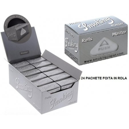 Foita in rola Smoking Master Rolls 24 pachete