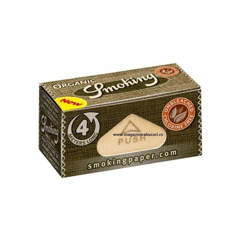 Foita in rola Smoking Rolls Organic 4 m