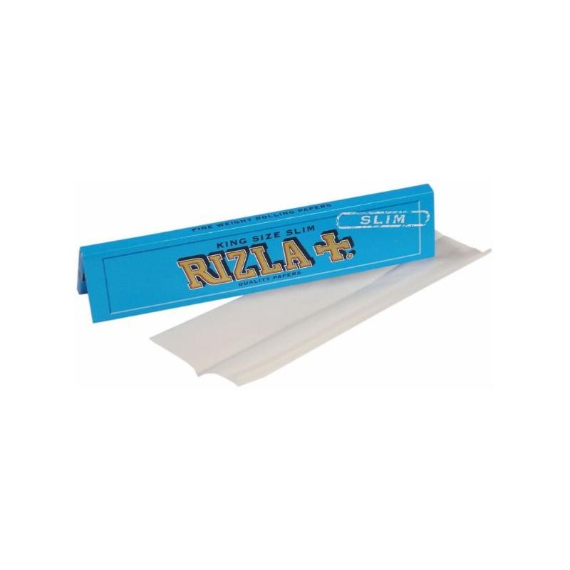 Foite rulat tigari Rizla King Size Blue Slim 32
