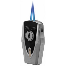 Bricheta Lotus Fury L59 Twin Torch Cigar Punch Black Chrome