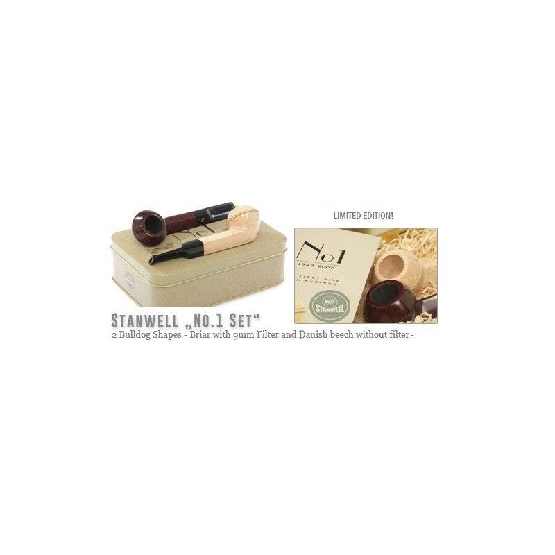 Set 2 pipe Stanwell No 1 Limited Edition