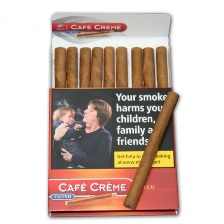 Tigari de foi Cafe Creme Red 10 