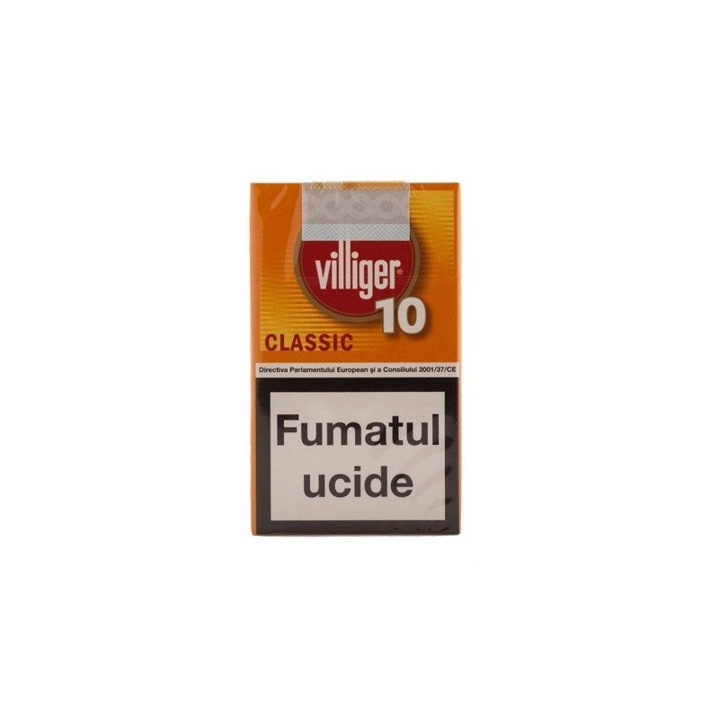 Tigari de foi Villiger Small Cigars Classic Sumatra 10