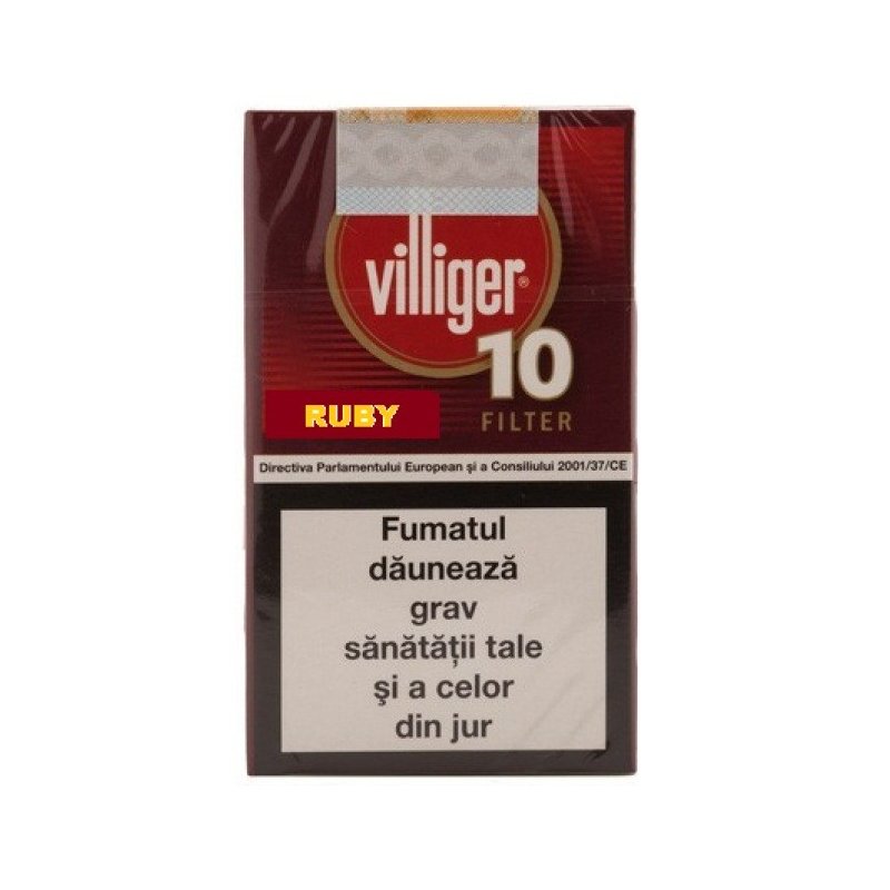 Tigari de foi Villiger Small Cigars Ruby 10