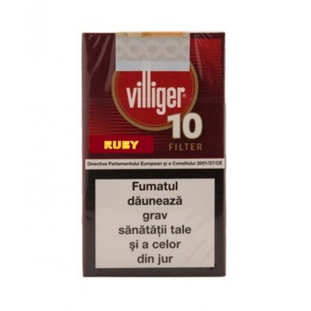 Tigari de foi Villiger Small Cigars Ruby 10