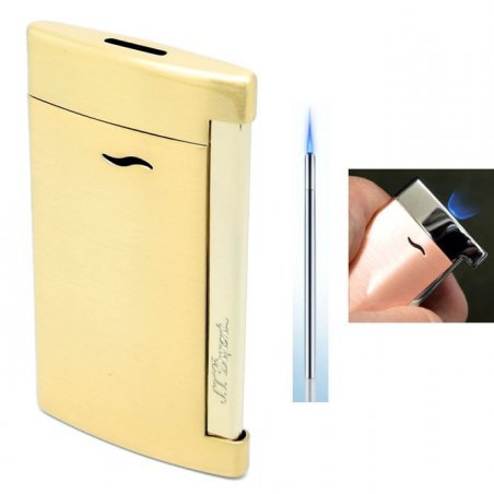 Bricheta S.T.Dupont Slim 7 Full Gold Brushed