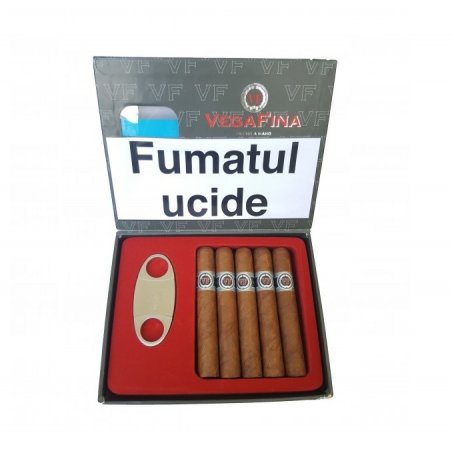Trabucuri Vega Fina Fortaleza 2 Robusto 10 si cutit