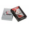 Bricheta Zippo 80th Anniversary Herringbone Sweep Brushed Chrome