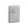 Bricheta Zippo 28052 High Polish Chrome Spider