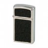 Bricheta Zippo Black Slim Swarovski 901.255