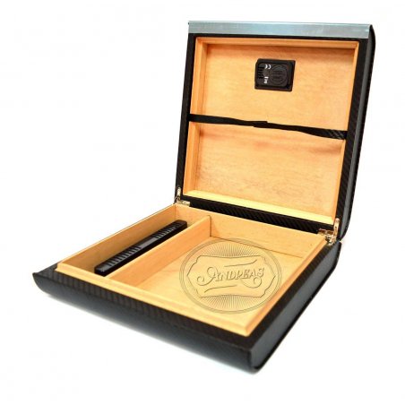 Humidor de calatorie Andreeas Carbon 15