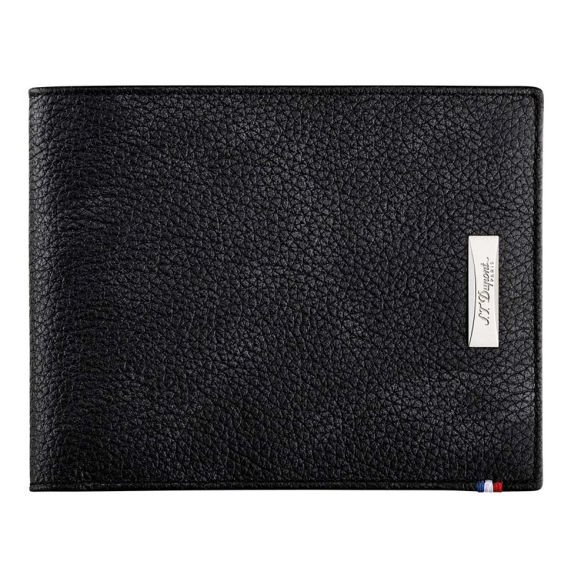 Portofel S.T.Dupont 180262 Soft Diamond Grained Black Leather
