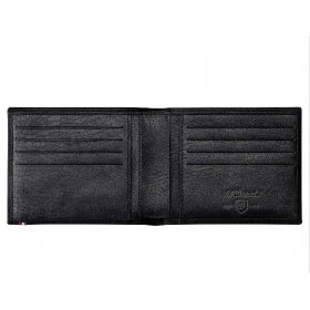 Portofel S.T.Dupont 180262 Soft Diamond Grained Black Leather