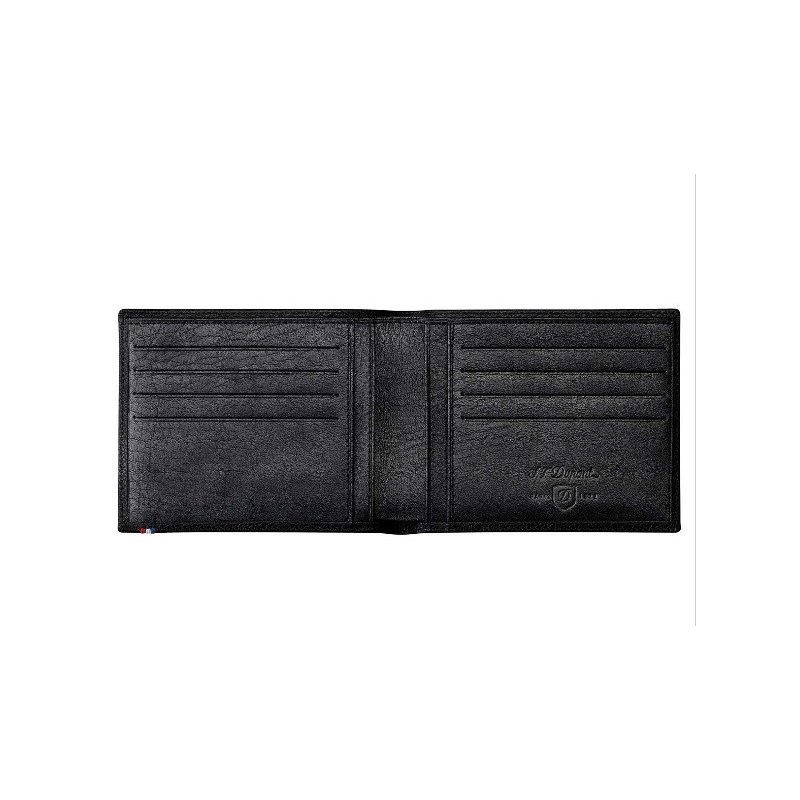 Portofel S.T.Dupont 180262 Soft Diamond Grained Black Leather