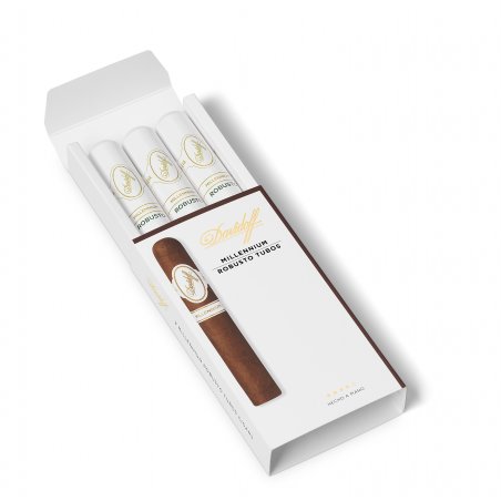 Trabucuri Davidoff Millennium Blend Robusto Tub 3