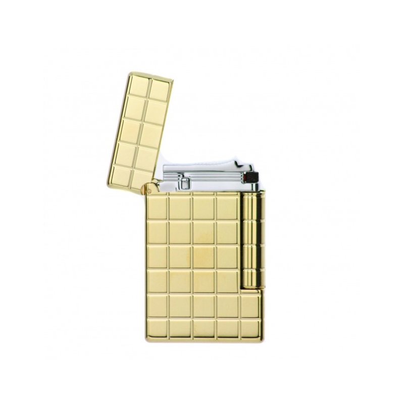Bricheta S.T. Dupont Initial Square Gold