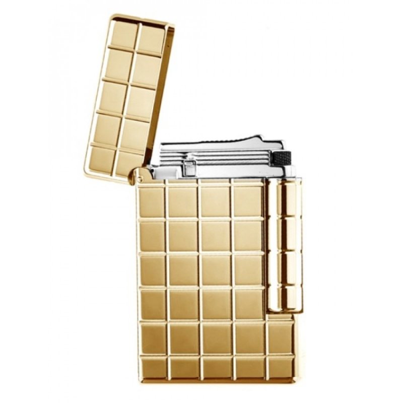 Bricheta S.T. Dupont Initial Square Gold
