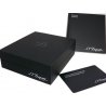 Bricheta S.T. Dupont Initial Square White