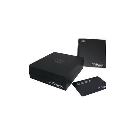 Bricheta S.T. Dupont Initial White Brushed Bronze