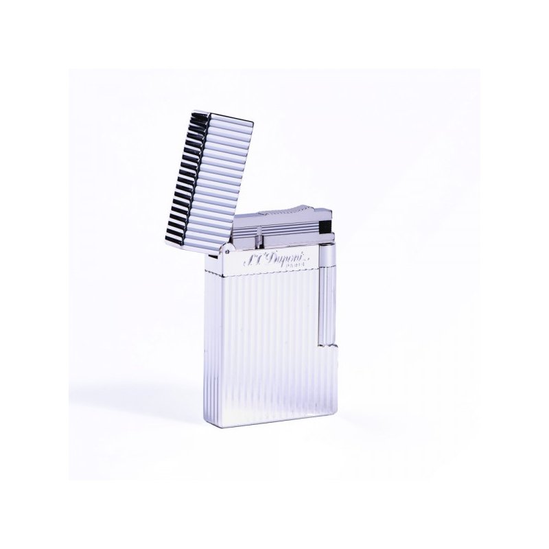 Bricheta S.T. Dupont Ligne 2 Silver Montparnasse Vertical Lines 016817
