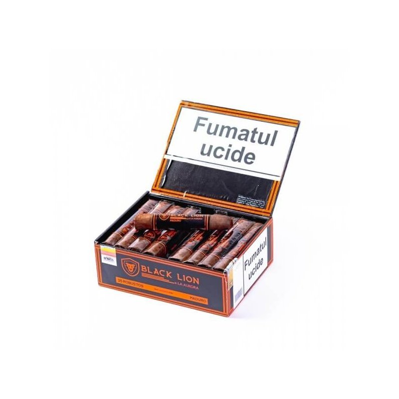 Trabucuri La Aurora Black Lion Maduro Robusto 25