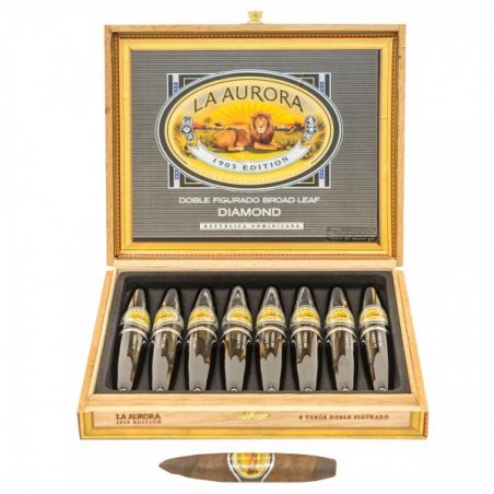 Trabucuri La Aurora 1903 Double Figurado Diamond 8