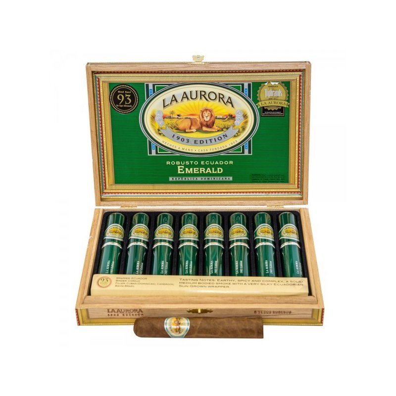 Trabucuri La Aurora 1903 Robusto Emerald 8