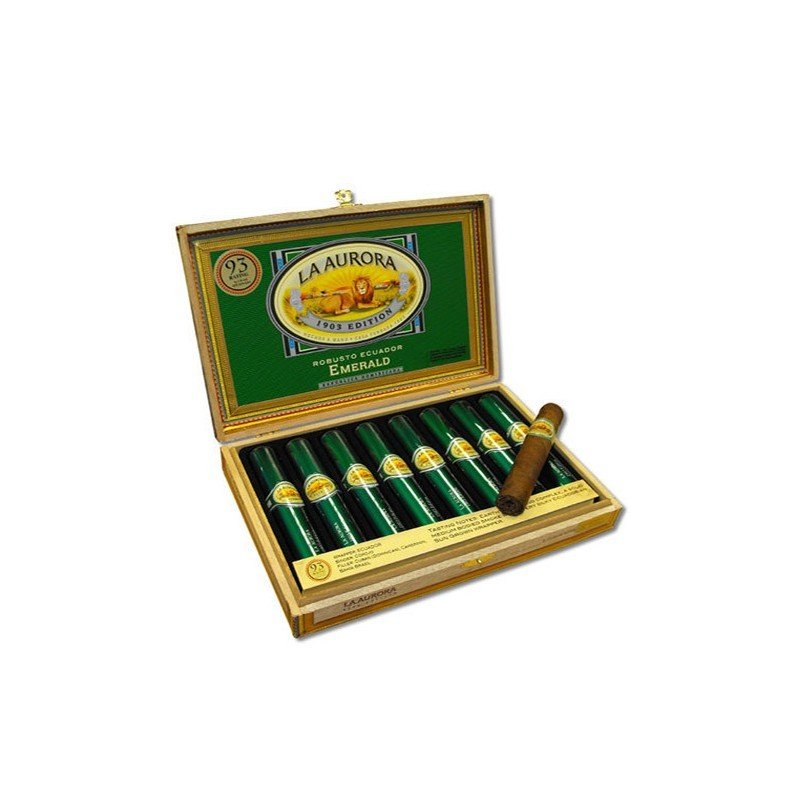 Trabucuri La Aurora 1903 Robusto Emerald 8