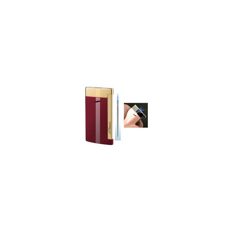 Bricheta S.T. Dupont Slim 7 Red and Gold