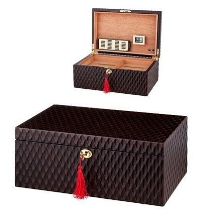 Umidor trabucuri Angelo Deluxe Brown 50