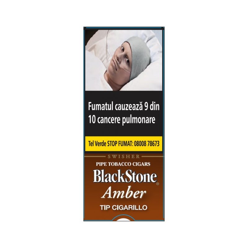 Tigari de foi Blackstone Tip Cigarillos Amber 5