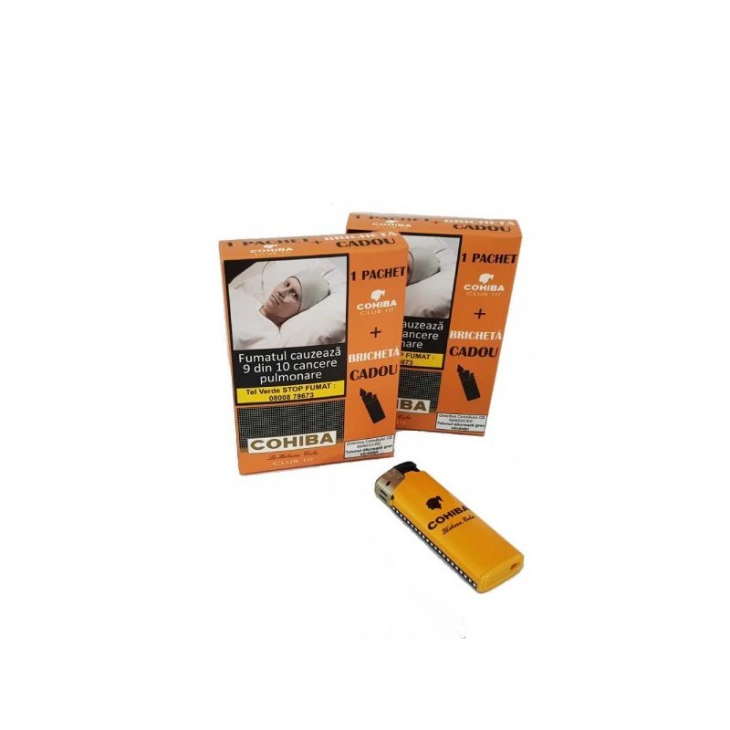 Blister Tigari de foi Cohiba Club 10