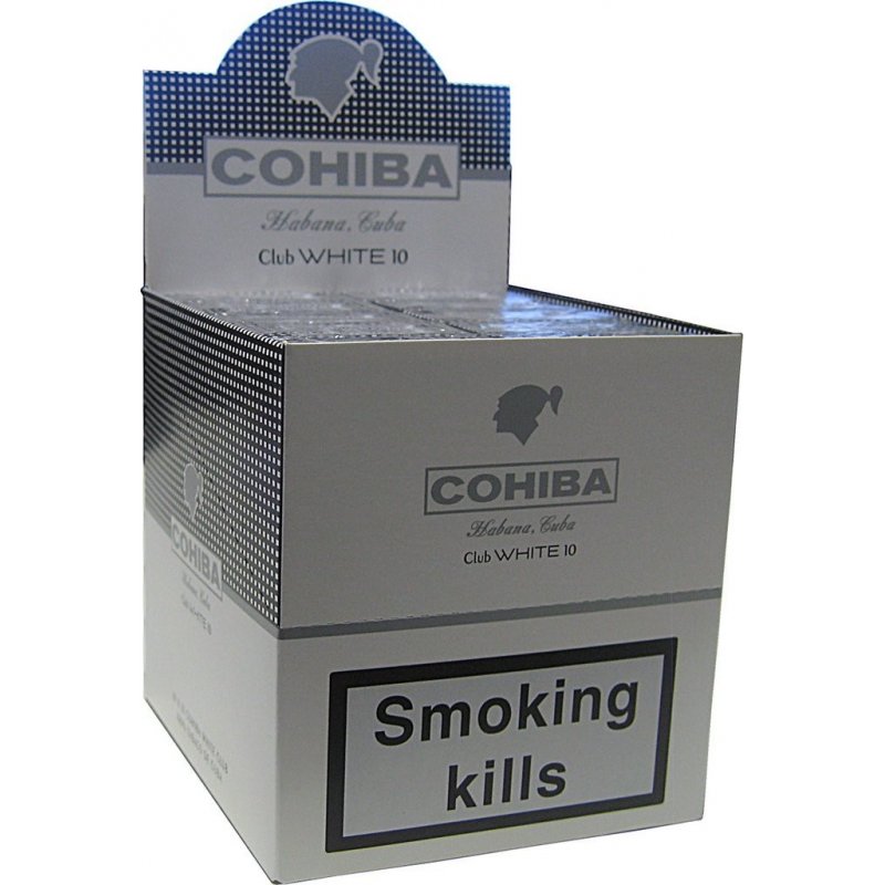 Tigari de foi Cohiba White Club 100