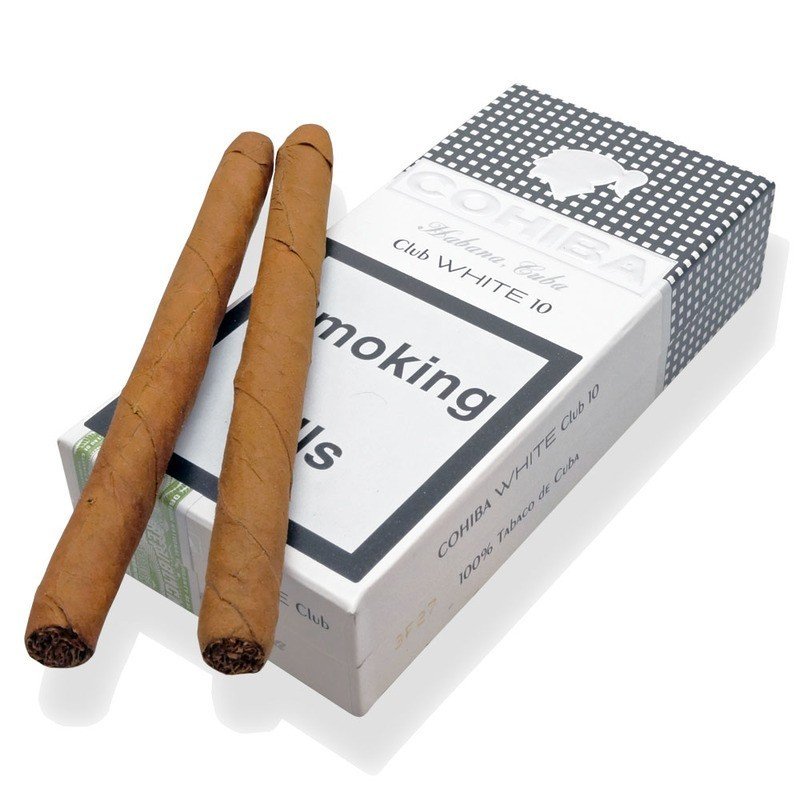 Tigari de foi Cohiba White Club 100