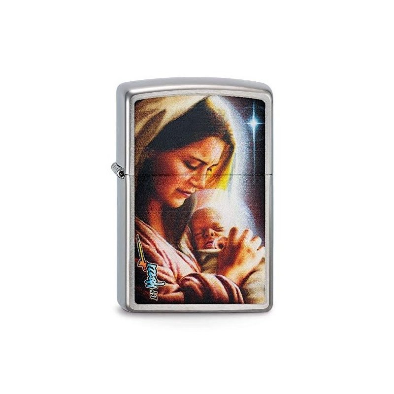Bricheta Zippo 200 Mazzi Madonna and Bambino
