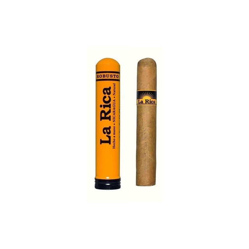 Trabucuri La Rica Natural Tubos Connecticut Robusto 3