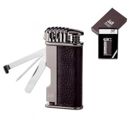 Bricheta Winjet Davos Pipe Brown Leather 222060