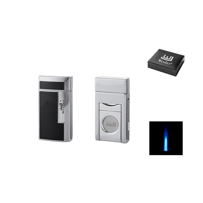 Bricheta Winjet Black Chrome Cigar Cutter 310009