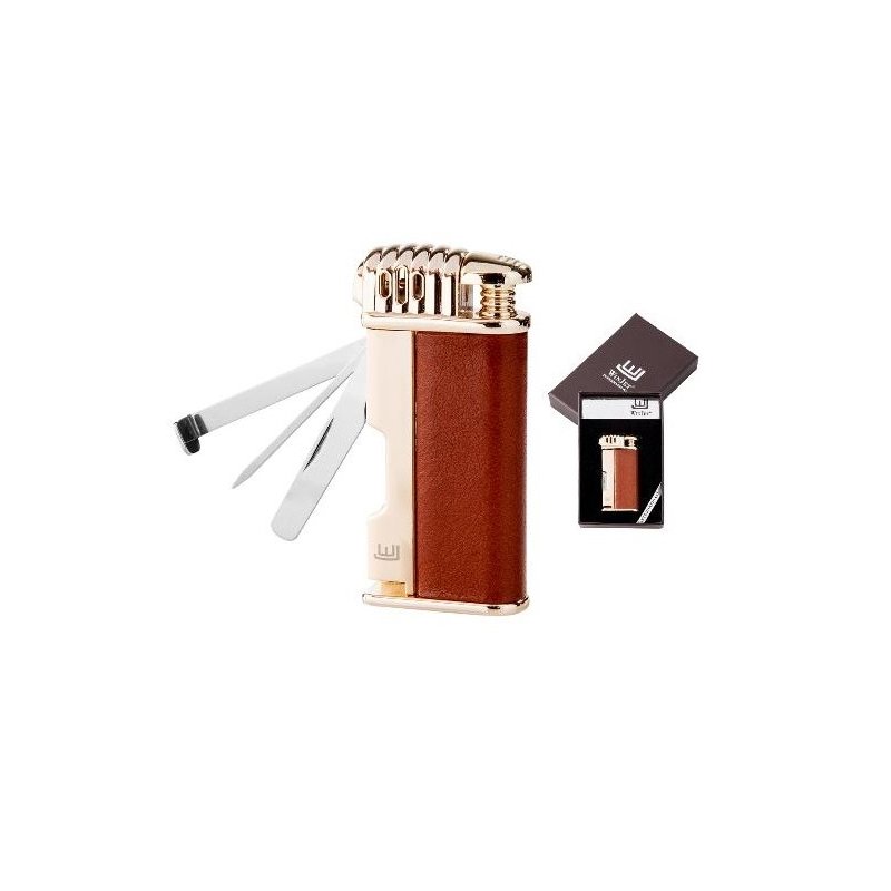 Bricheta Winjet Davos Pipe Brown Gold