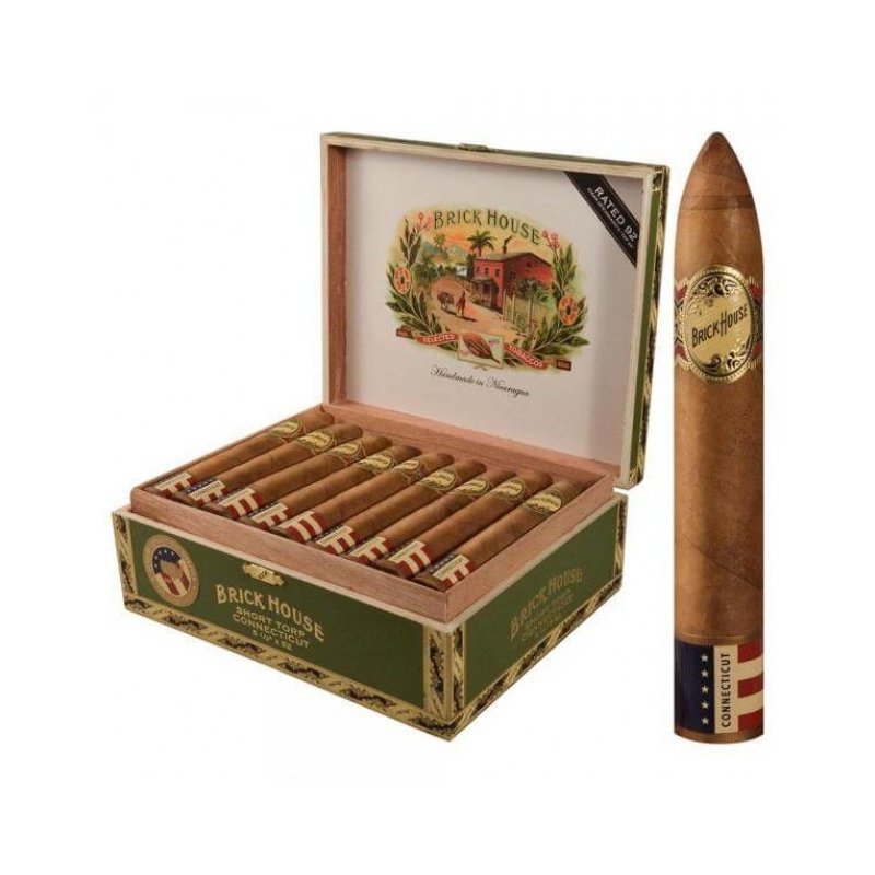 Trabucuri Brick House Short Torpedo Double Connecticut 25
