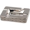 Scrumiera 4 trabucuri Ornaments Silver