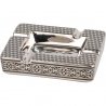 Scrumiera 4 trabucuri Ornaments Silver
