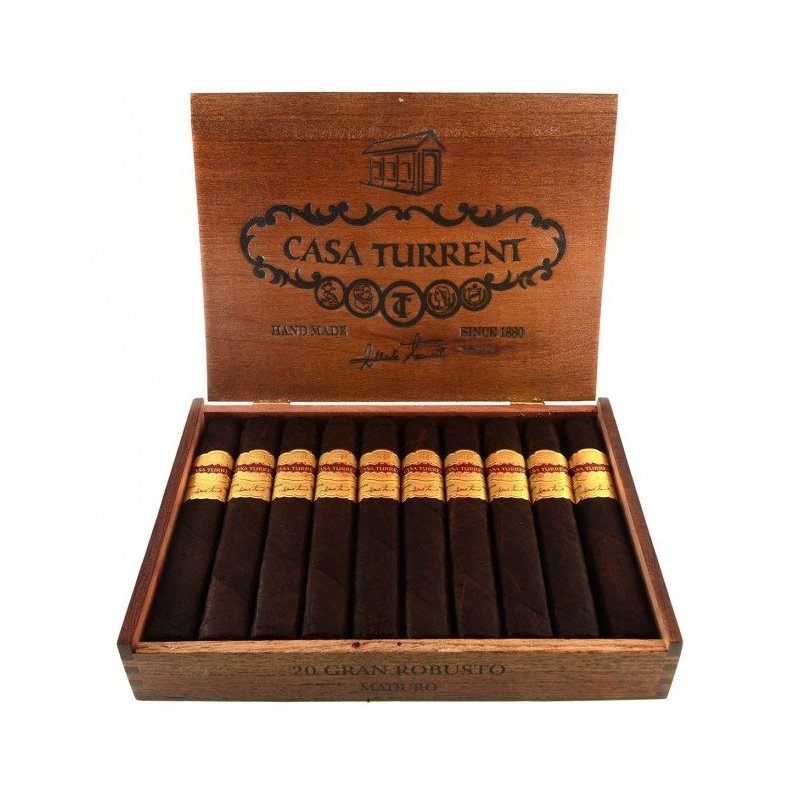 Trabucuri Casa Turrent 1901 Gran Robusto Maduro Round 20