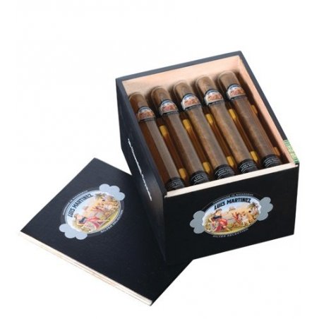 Trabucuri Luis Martinez Silver Selection Crystal Churchill Glass Tube 20