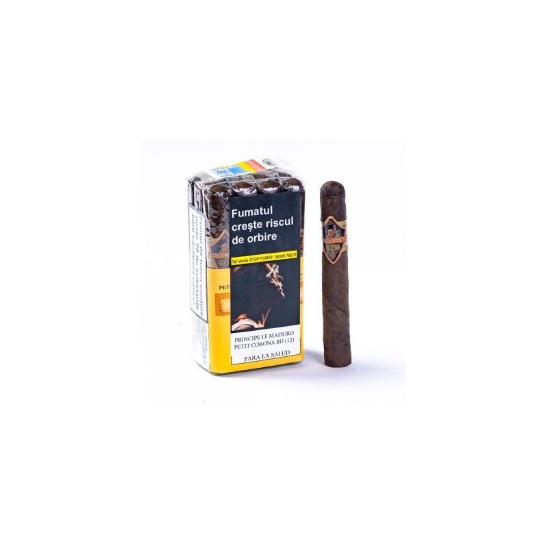 Trabucuri La Aurora Principes Long Filler Maduro Petit Corona 12