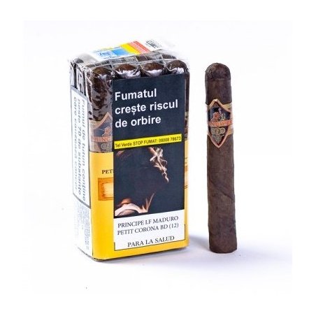Trabucuri La Aurora Principes Long Filler Maduro Petit Corona 12