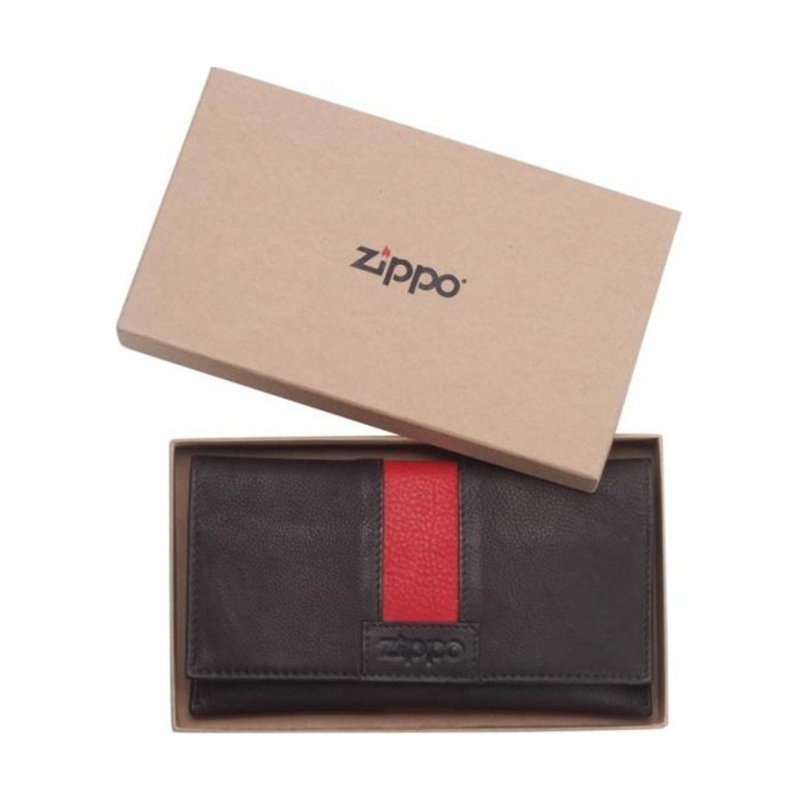 Portofel de tutun Zippo Brown Red 2005576